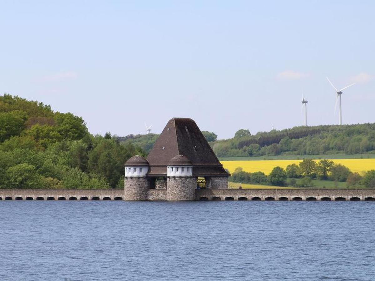 Ferienwohnungen am Seeufer Möhnesee Exterior foto